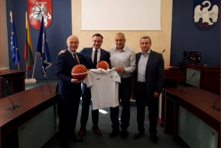 Jonavos rajono meras palinkėjo "Sintek-Jonavos" klubui atrakinti duris į LKL